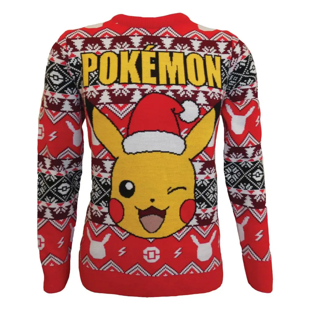 Pokémon Christmas  Jumper Pikachu Pullover termékfotó