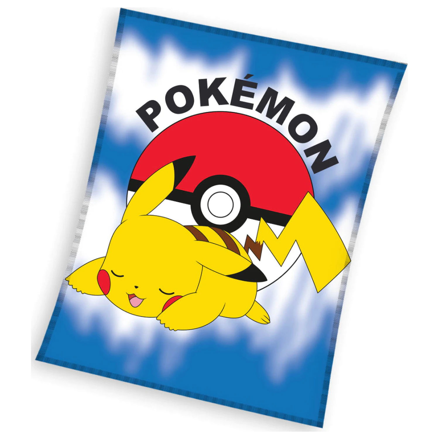 Pokemon Pikachu Sonne Fleecedecke Produktfoto