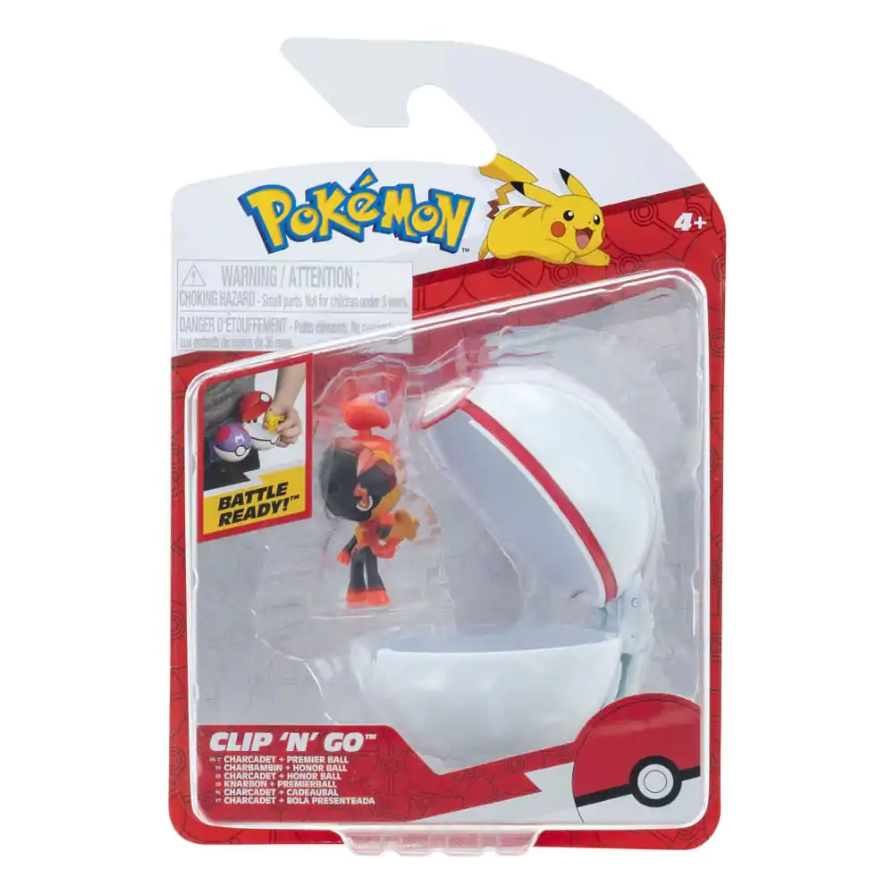 Pokémon Clip'n'Go Poké Balls Charcadet & Premier Ball Produktfoto