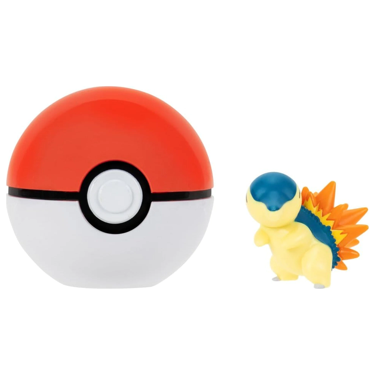 Pokémon Clip 'n' Go Actionfigur Cyndaquil & Poké Ball Produktfoto