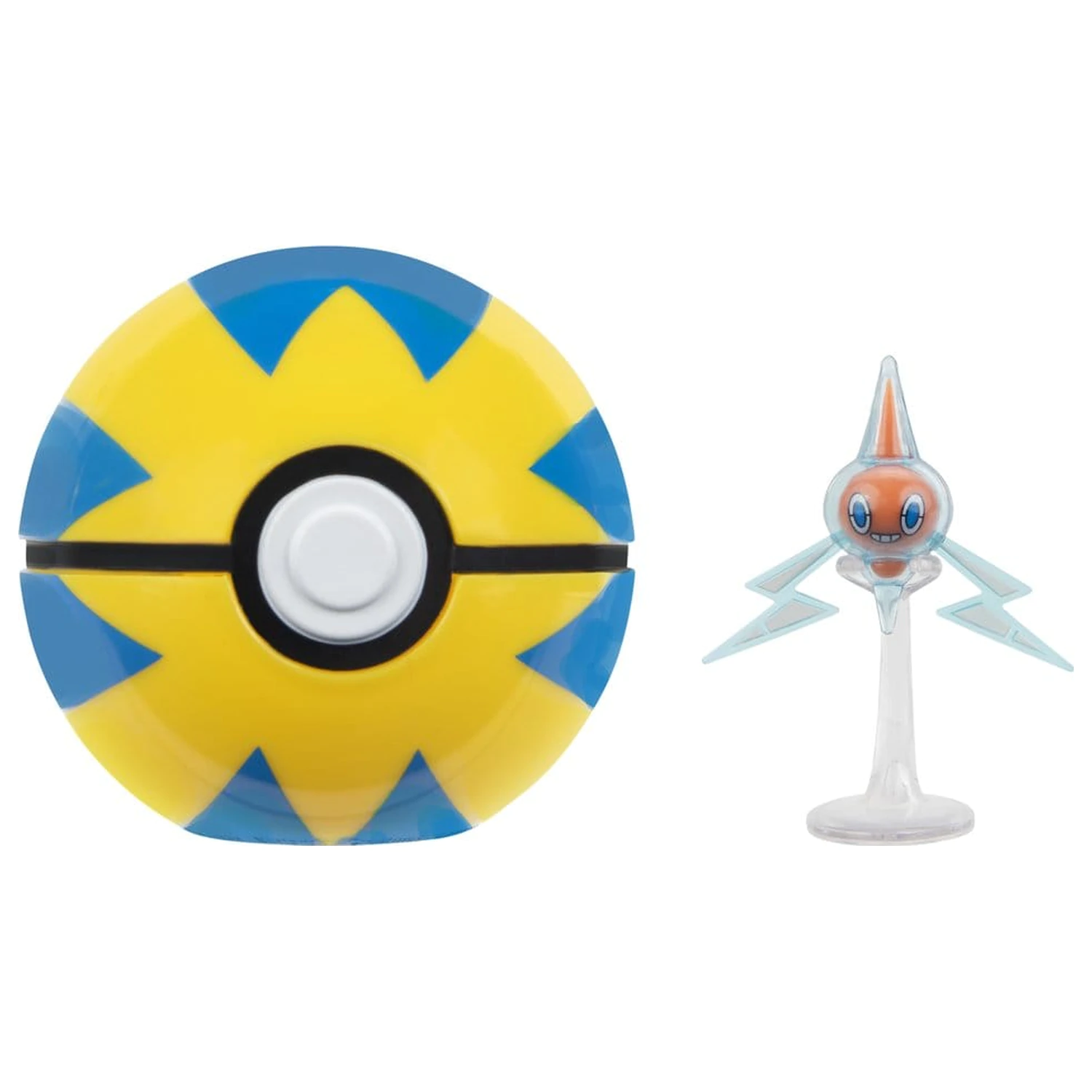 Pokémon Clip 'n' Go Actionfigur Welle 21 Rotom & Quick Ball Produktfoto