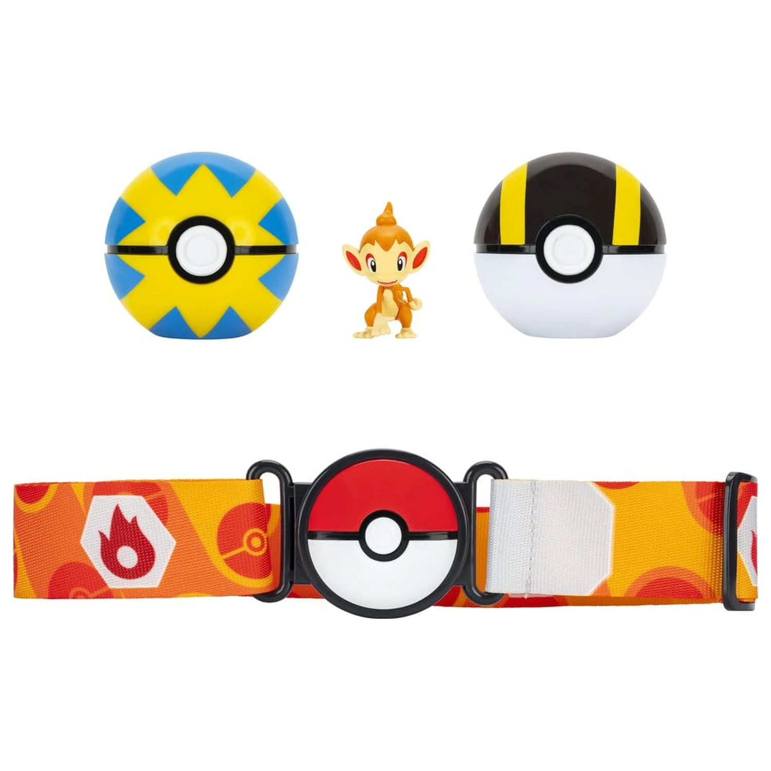 Pokémon Clip 'n' Go Gürtel Set Chimchar Produktfoto
