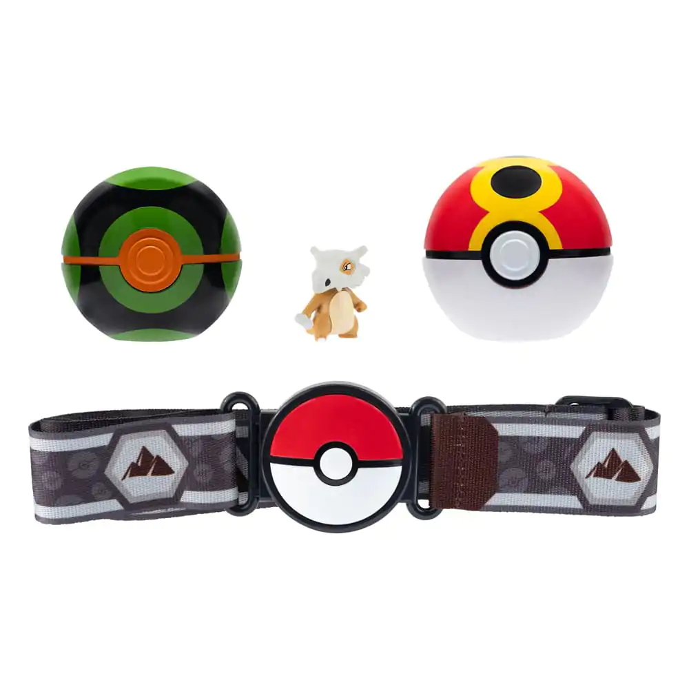 Pokémon Clip'n'Go Poké Gürtel Set Wiederball, Finsterball &amp; Tragosso Produktfoto