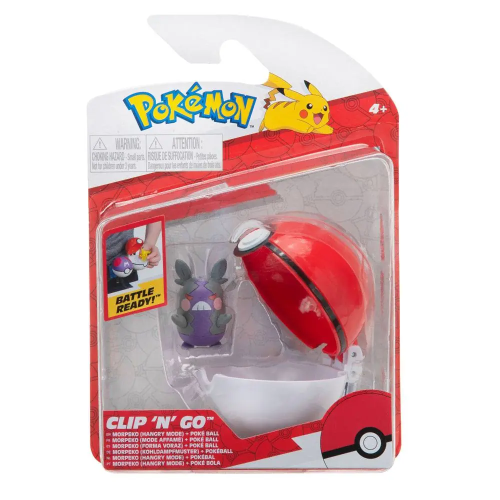 Pokémon Clip'n'Go Poké Ball Morpeko & Pokeball Produktfoto