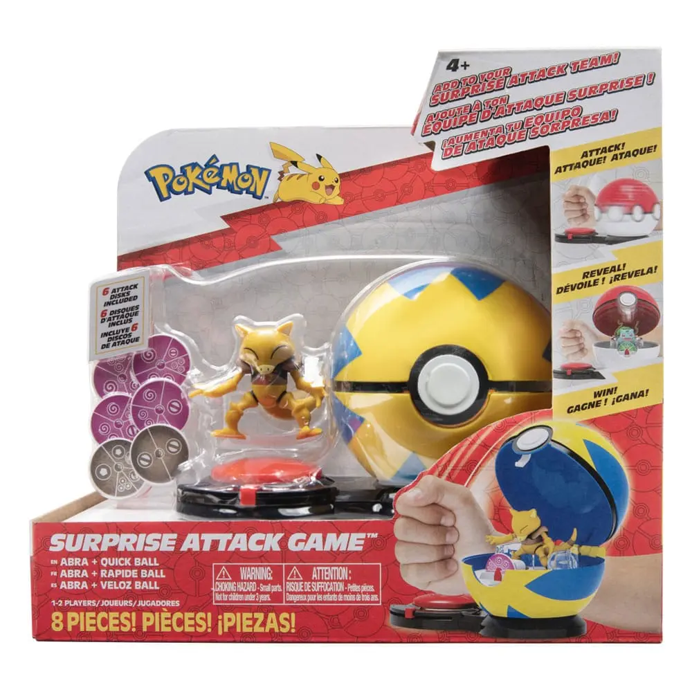 Pokémon Clip'n'Go Poké Balls Abra &amp; Poké Ball Produktfoto