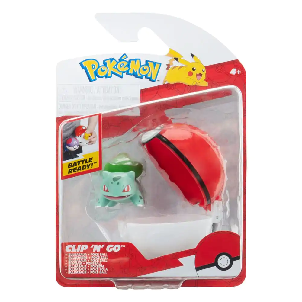 Pokémon Clip'n'Go Poké Balls Bisasam #1 & Pokéball Produktfoto