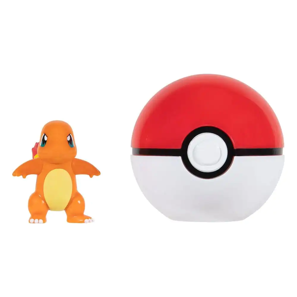 Pokémon Clip'n'Go Poké Balls Glumanda &amp; Pokéball Produktfoto