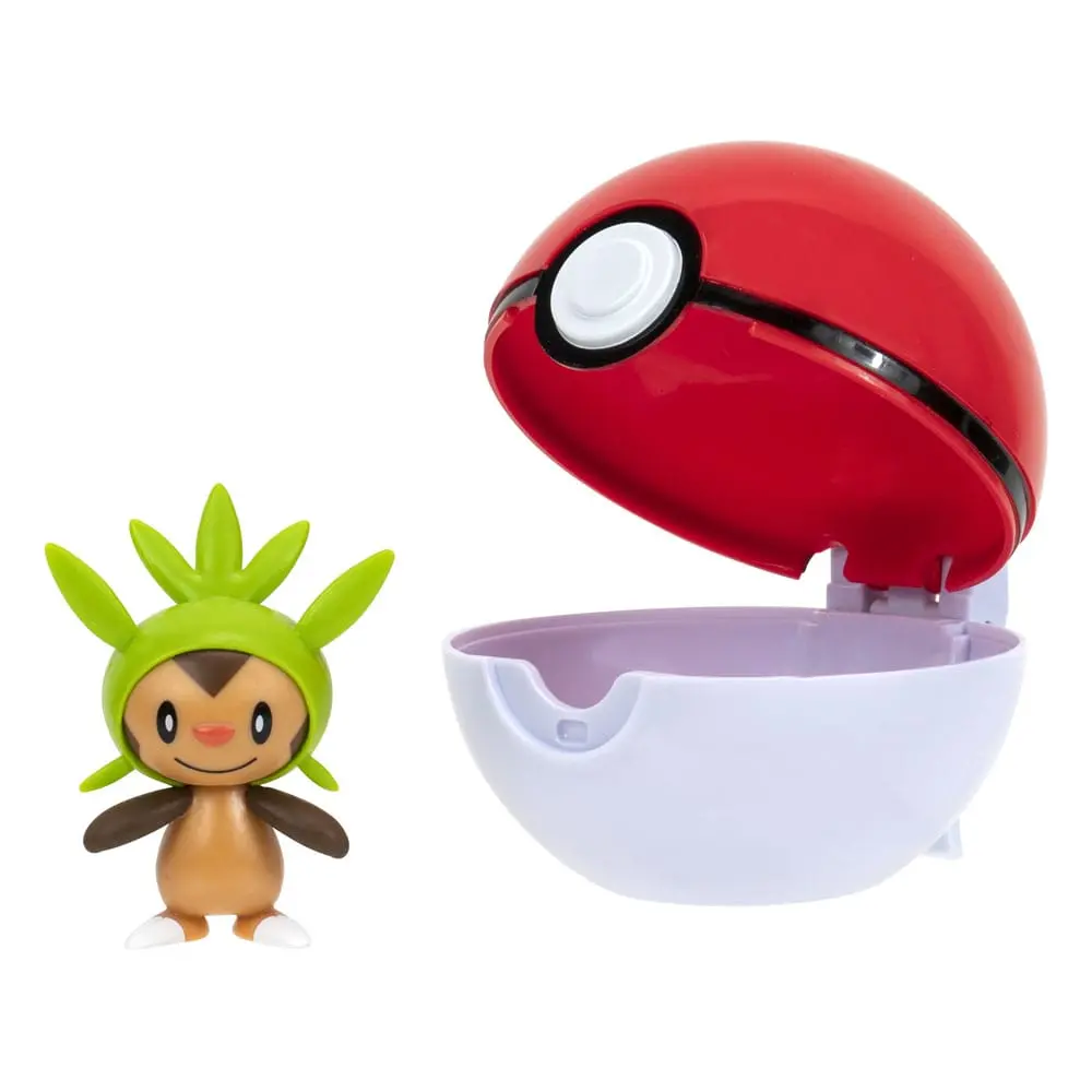 Pokémon Clip'n'Go Poké Balls Chespin &amp; Poké Ball Produktfoto