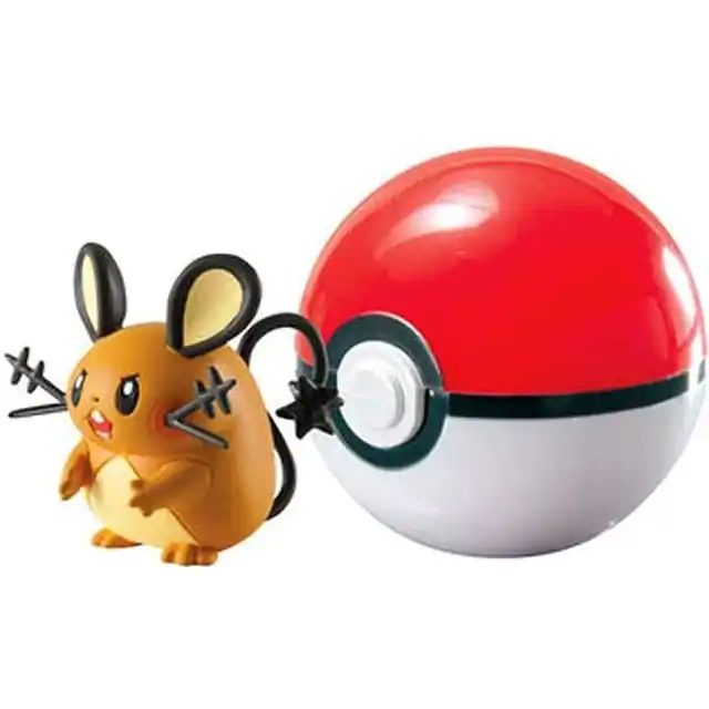 Pokémon Clip'n'Go Poké Balls Dedenne & Sympaball Produktfoto