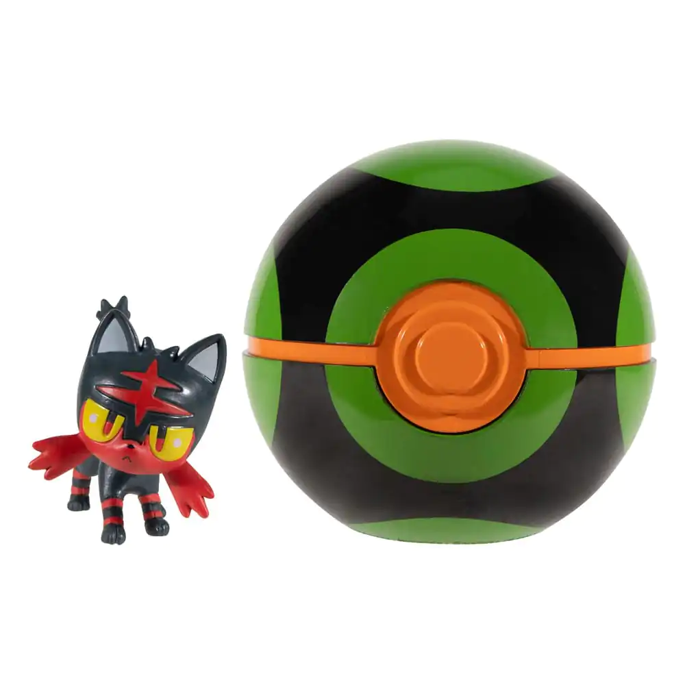 Pokémon Clip'n'Go Poké Balls Flamiau &amp; Finsterball Produktfoto
