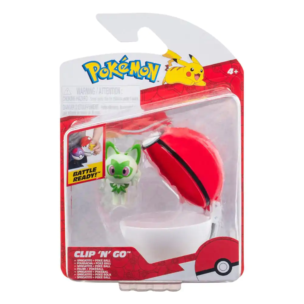 Pokémon Clip'n'Go Poké Balls Felori with Pokéball Produktfoto