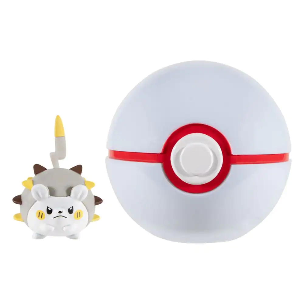Pokémon Clip'n'Go Poké Balls Togedemaru &amp; Premierball Produktfoto
