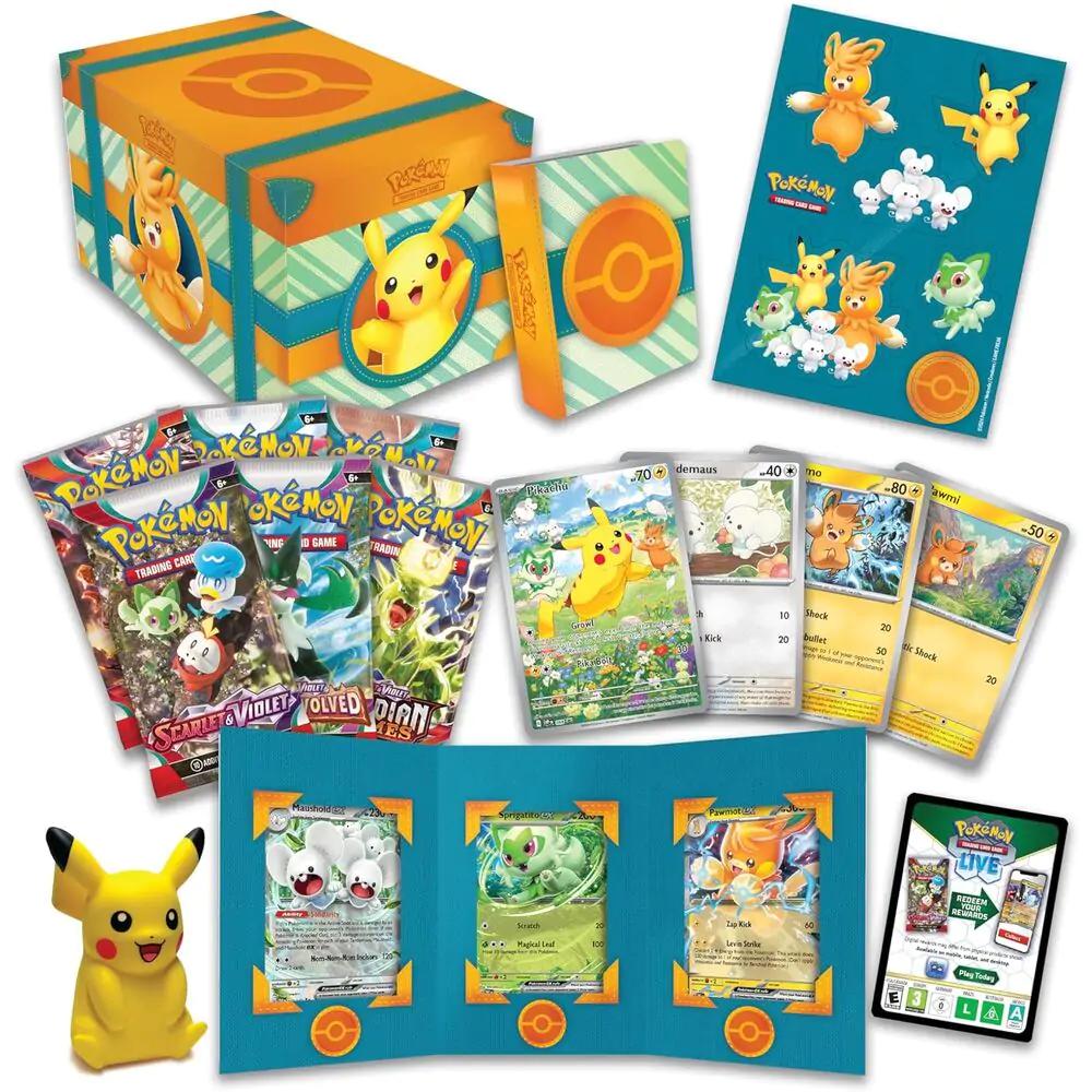 Englische Version Pokemon Collector Chest Padela Adventure Kartenspiel Produktfoto