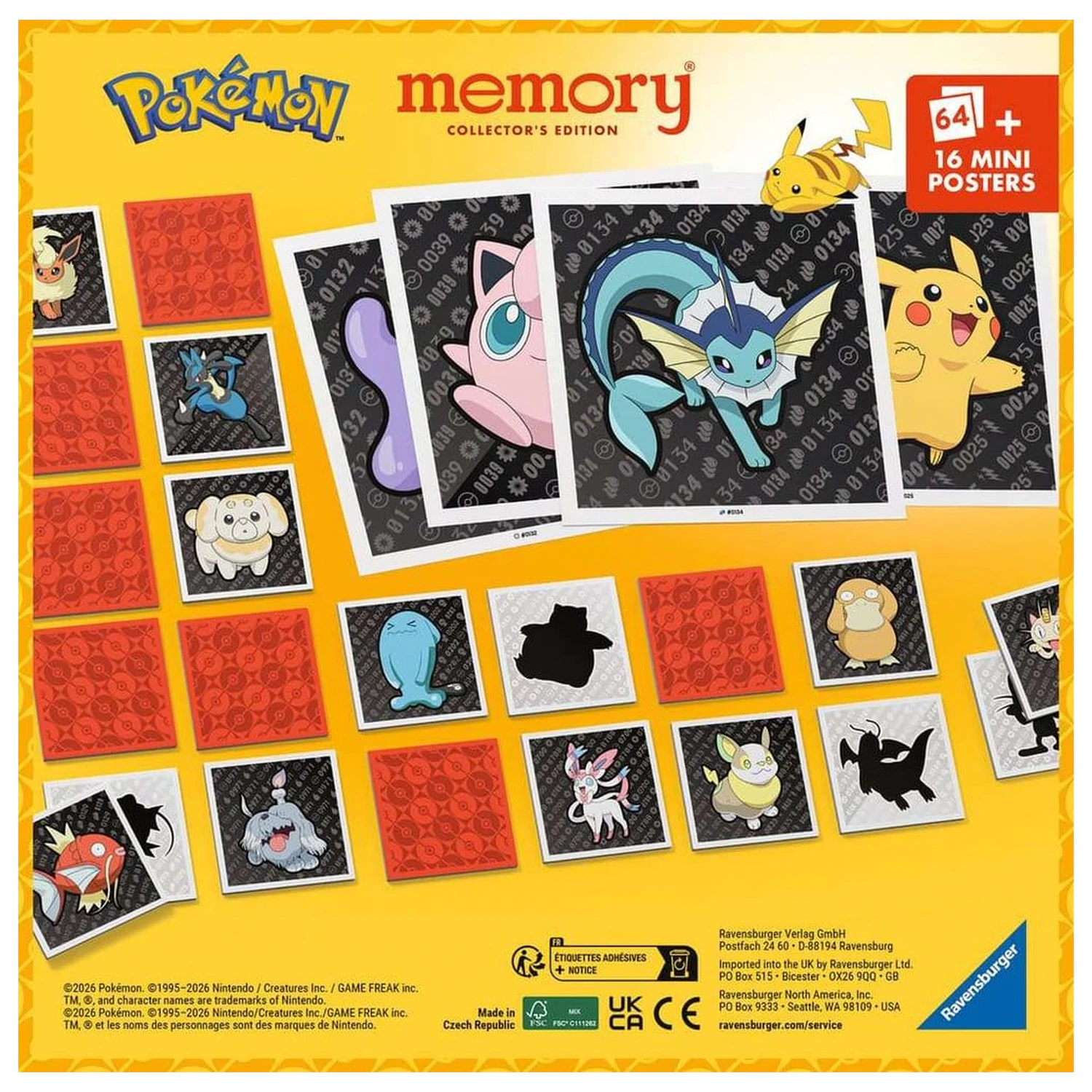 Pokémon Sammler Memory Spiel Produktfoto