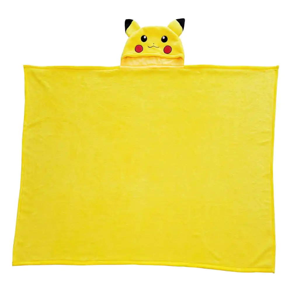 Pokémon Coral Decke mit Mütze Pikachu 120 x 150 cm Produktfoto