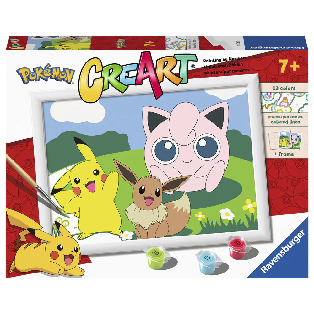 Pokemon CreArt painting kit Produktfoto