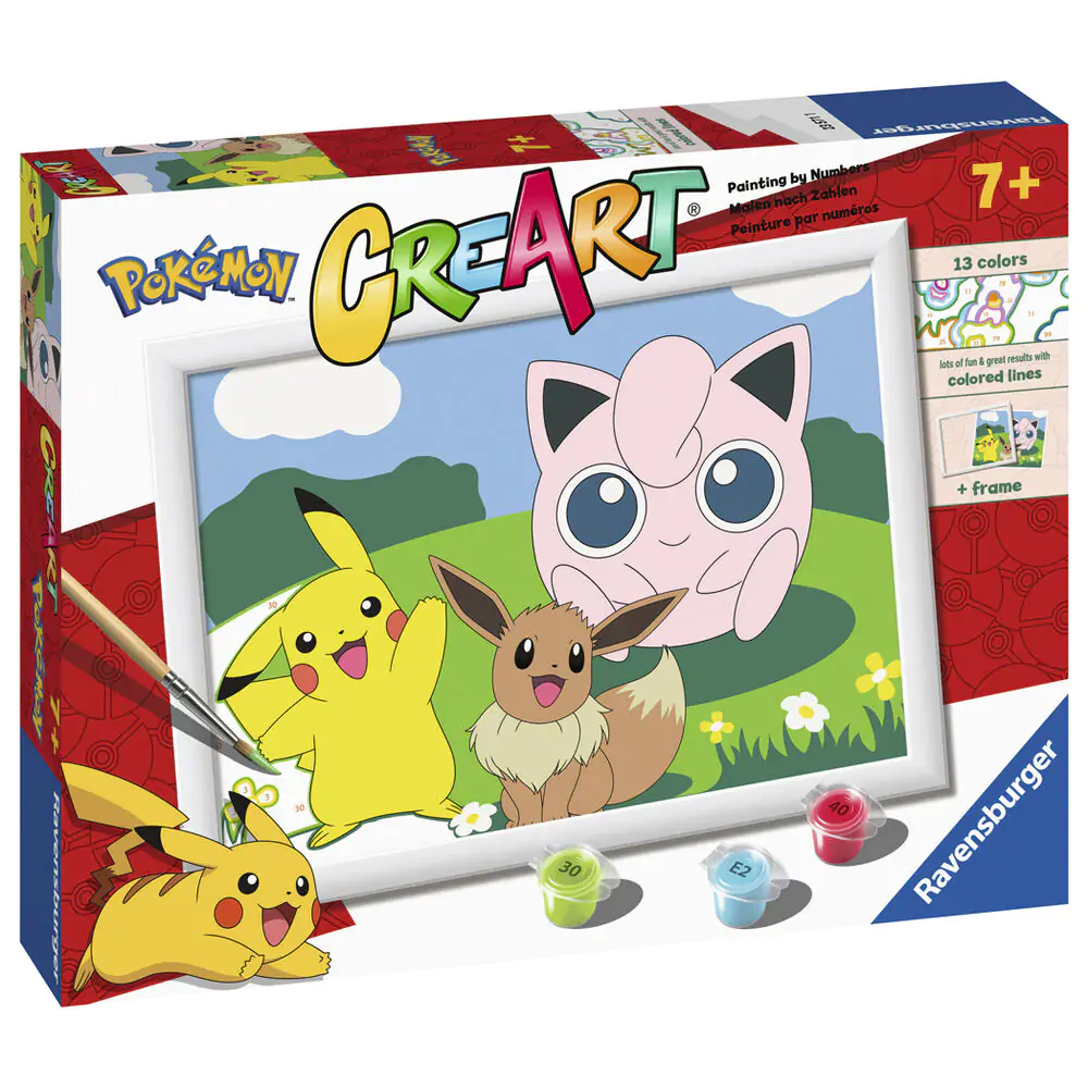 Pokemon CreArt painting kit Produktfoto