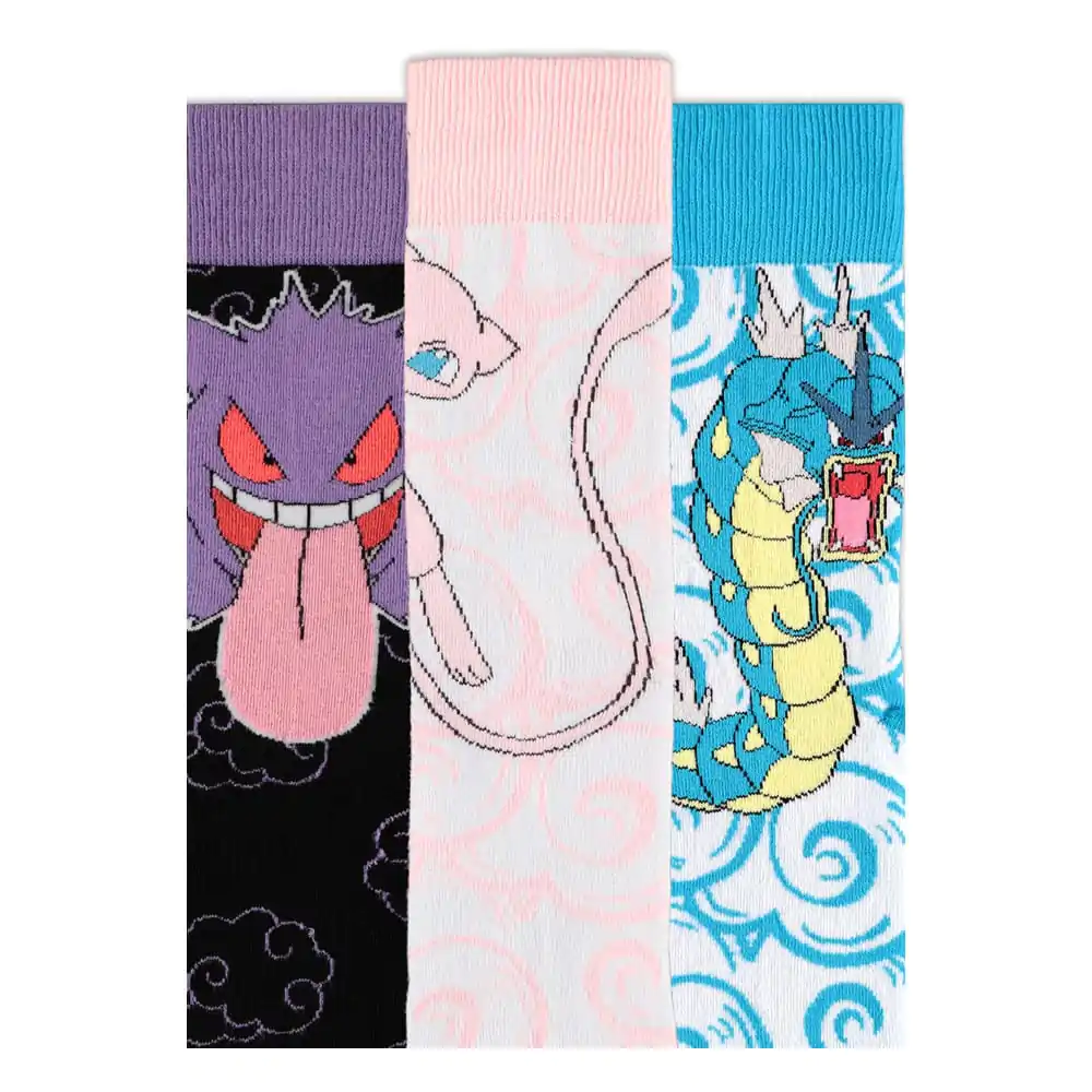 Pokémon Socken 3er-Pack Crew 39-42 Produktfoto