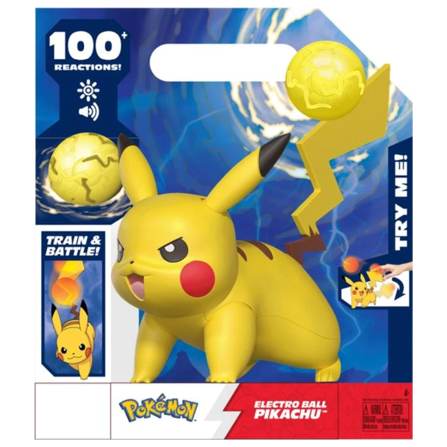 Pokémon Deluxe Feature Figur (Electro Ball Pikachu) Produktfoto