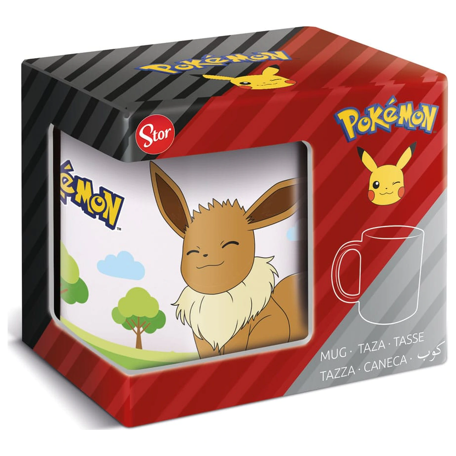 Pokémon Tasse Eevee 325 ml Produktfoto