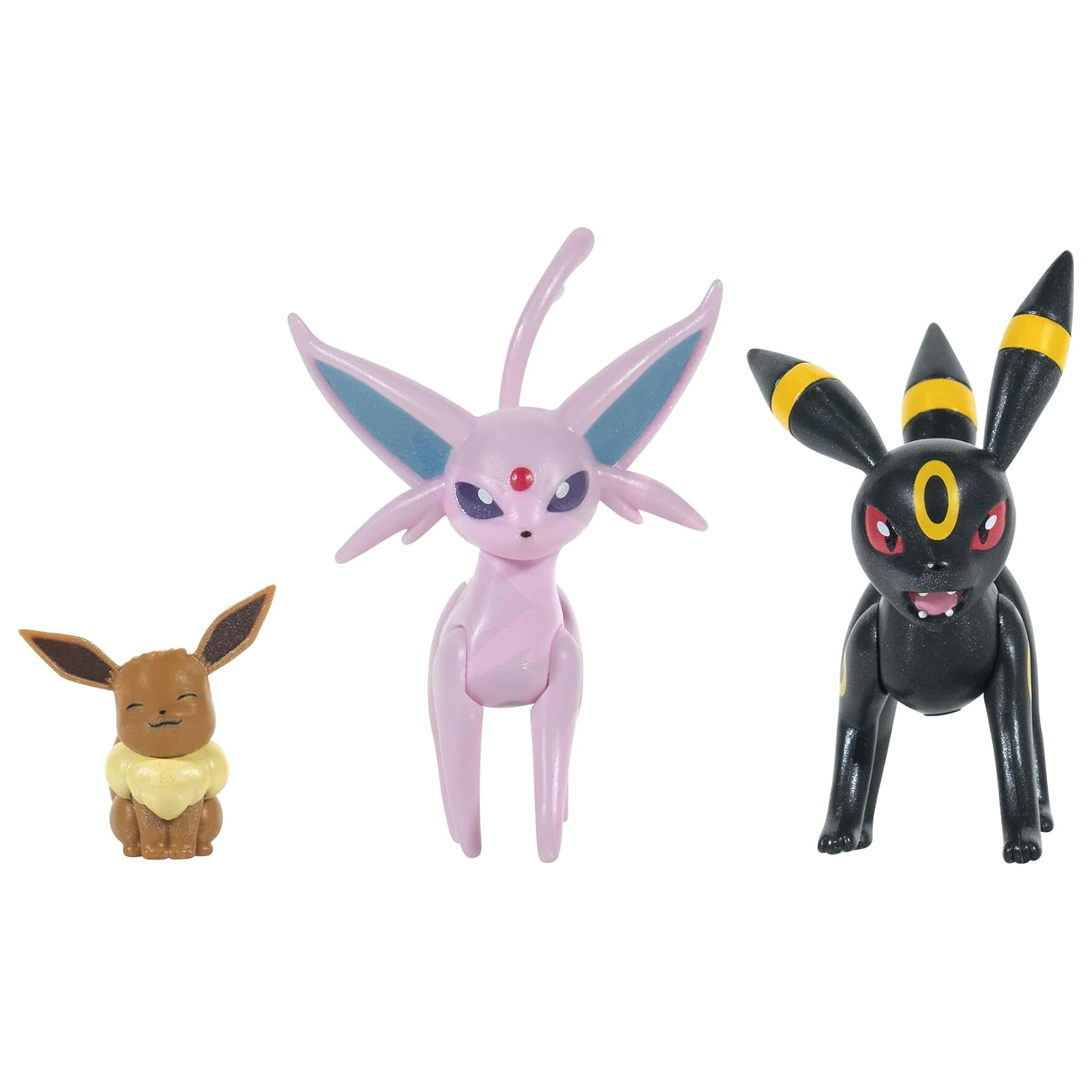 Pokémon Eevee, Espeon & Umbreon Multipack Special Finish Figurenset Produktfoto