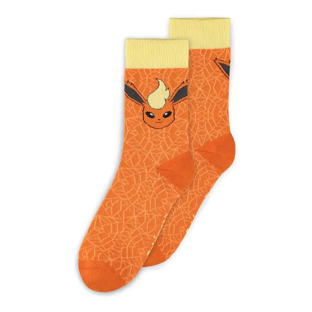 Pokémon Socken 3er-Pack Eevee Evolution 35-38 Produktfoto