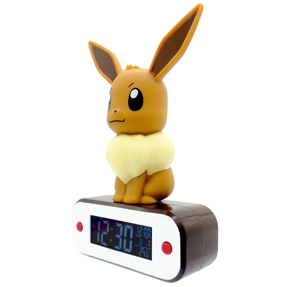 Pokémon Wecker mit Leuchtfunktion Eevee 18 cm termékfotó