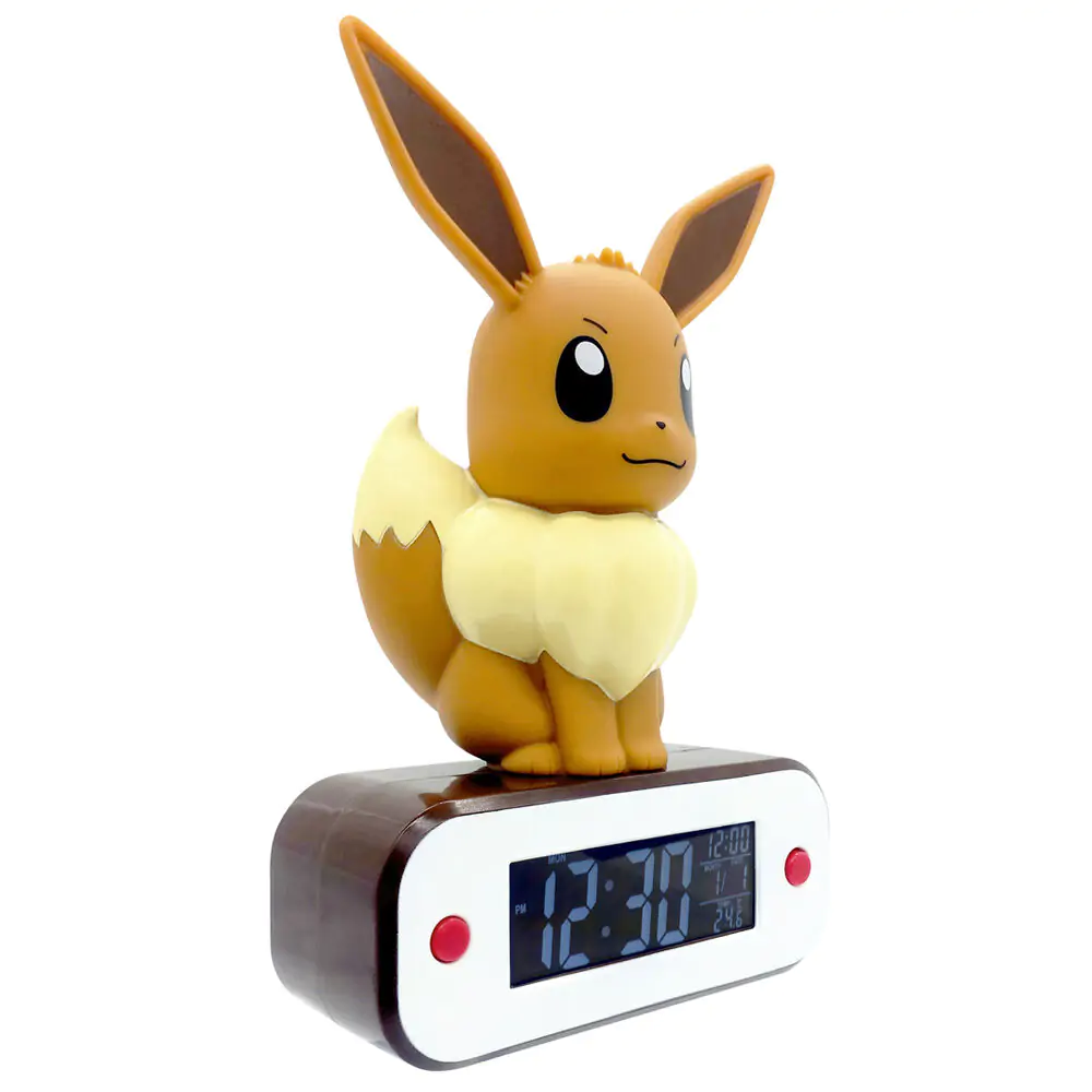 Pokémon Wecker mit Leuchtfunktion Eevee 18 cm termékfotó