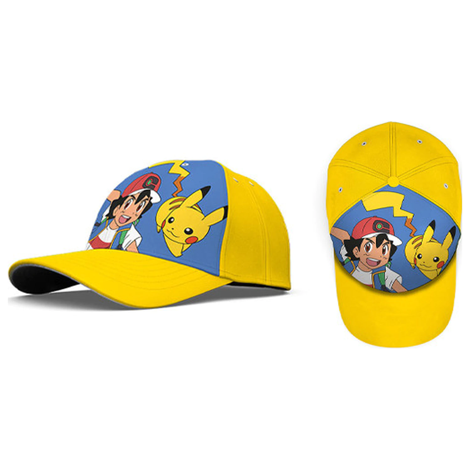 Pokemon Elements Yellow Kinder Baseballkappe 52 cm Produktfoto