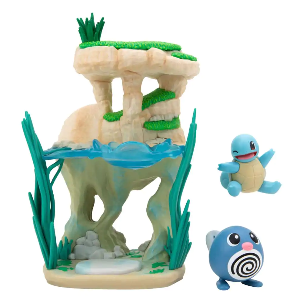 Pokémon Environment Set Shoreside See & Poliwag & Squirtle Produktfoto