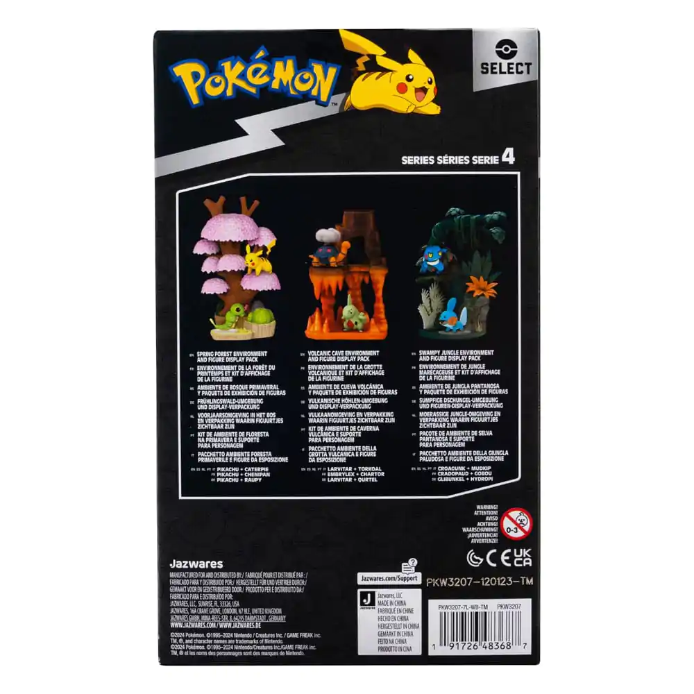 Pokémon Environment Set Frühlingswald & Caterpie & Pikachu Produktfoto