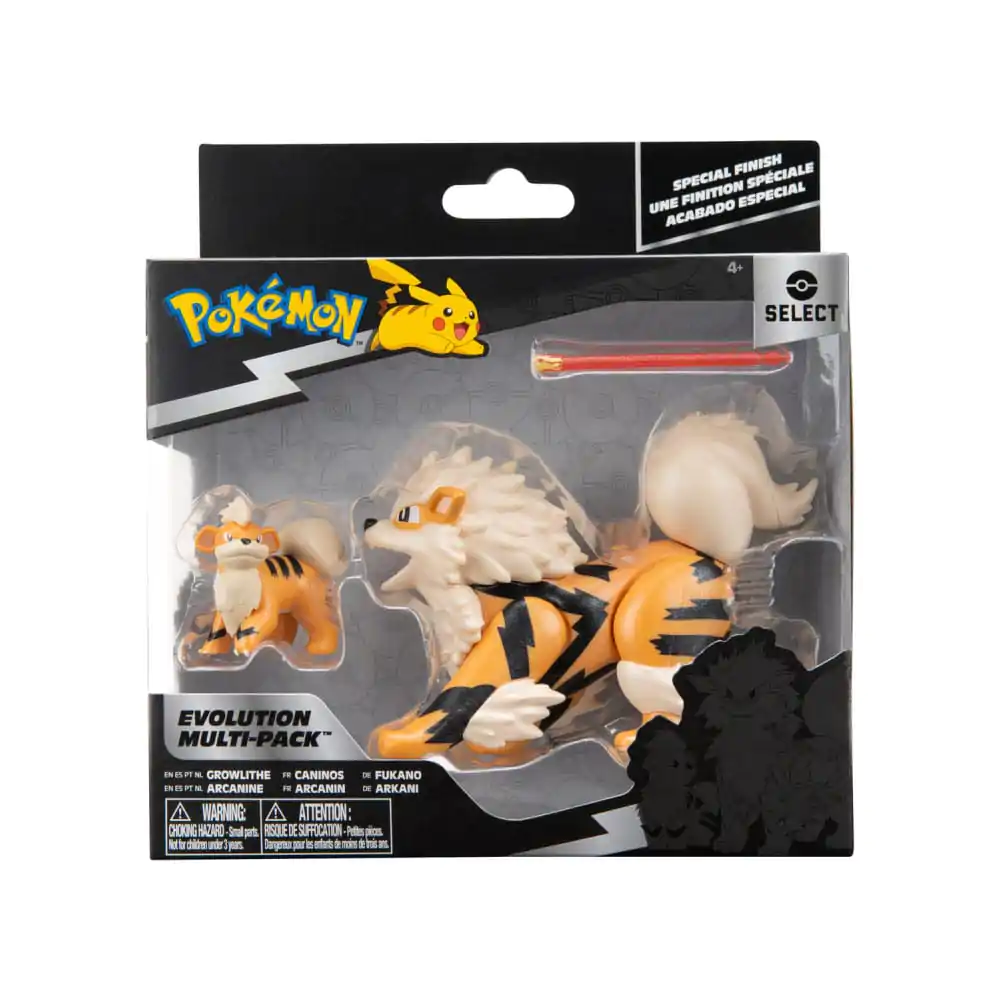 Pokemon: Evolution Actionfiguren 2er-Pack Fukano, Arkani Produktfoto