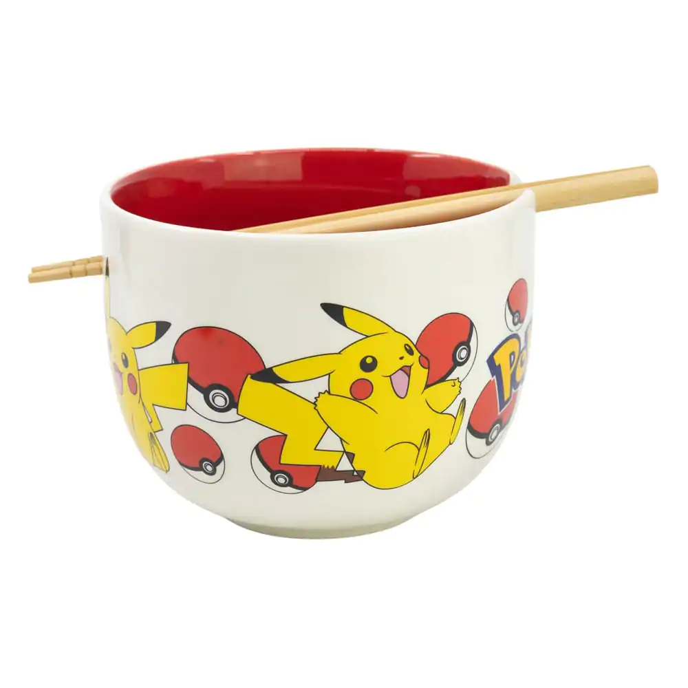 Pokémon Ramen-Schüssel mit Stäbchen Face Produktfoto