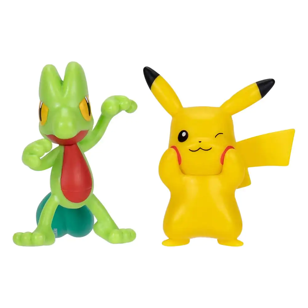 Pokémon First Partner Battle Figure Set Figuren 2er-Pack Geckarbor & Pikachu #8 termékfotó