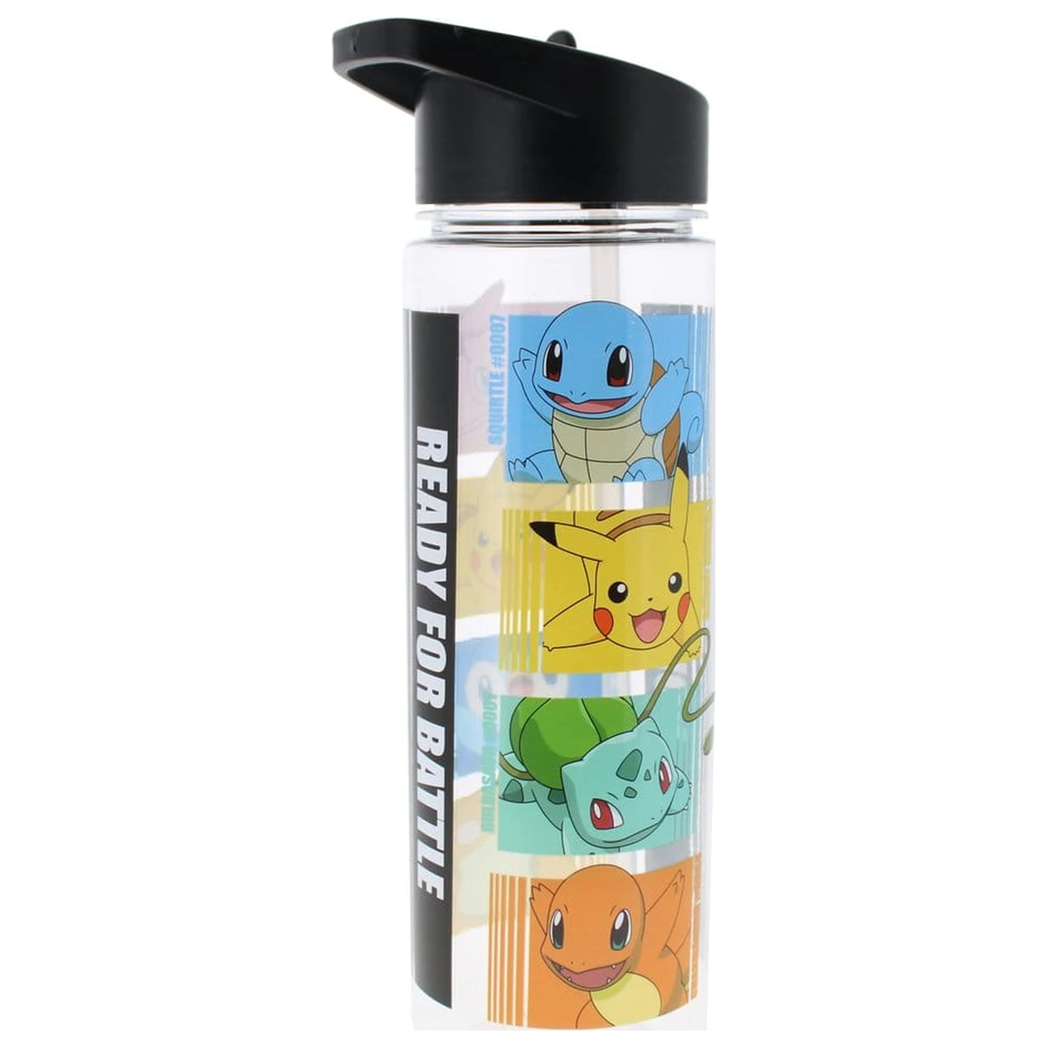 Pokémon Trinkflasche Flip Top Ready for Battle Produktfoto