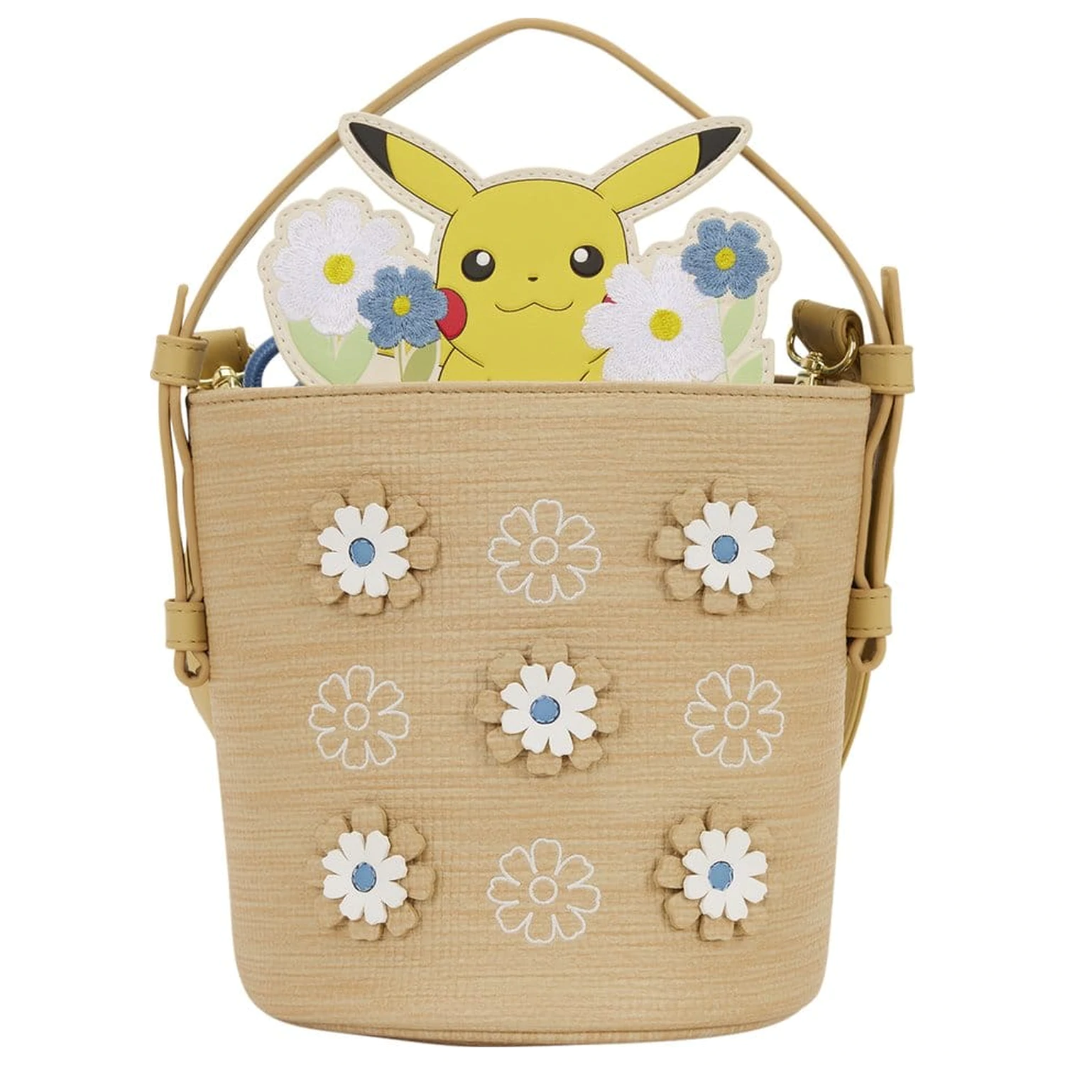 Pokémon by Loungefly Crossbody Tasche Floral Pikachu Produktfoto