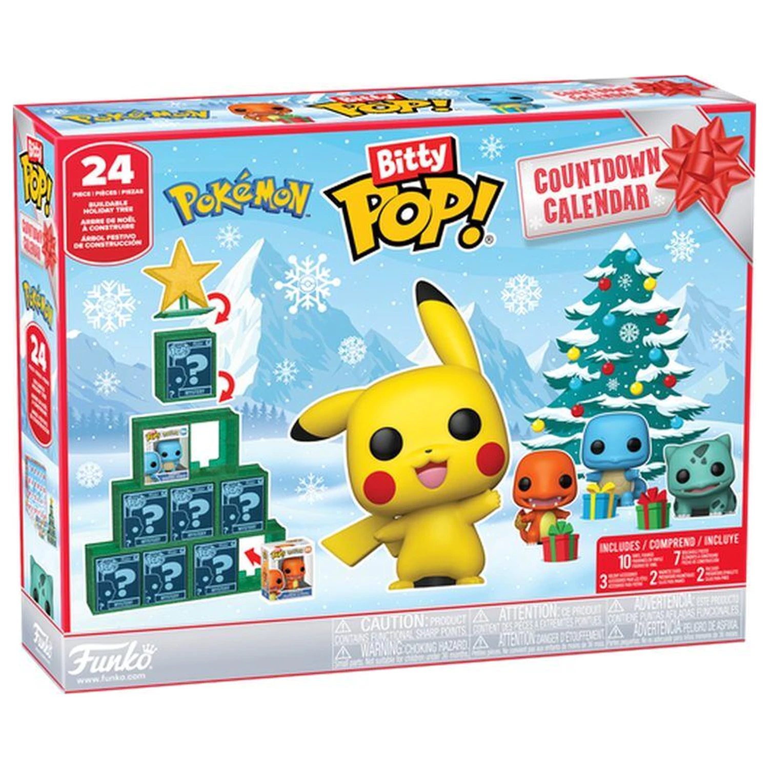 Funko Bitty Pop Adventskalender Pokemon Produktfoto