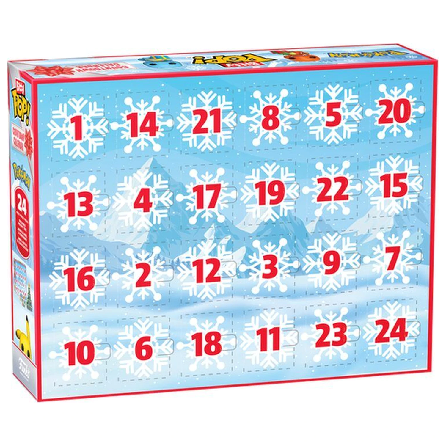 Funko Bitty Pop Adventskalender Pokemon Produktfoto