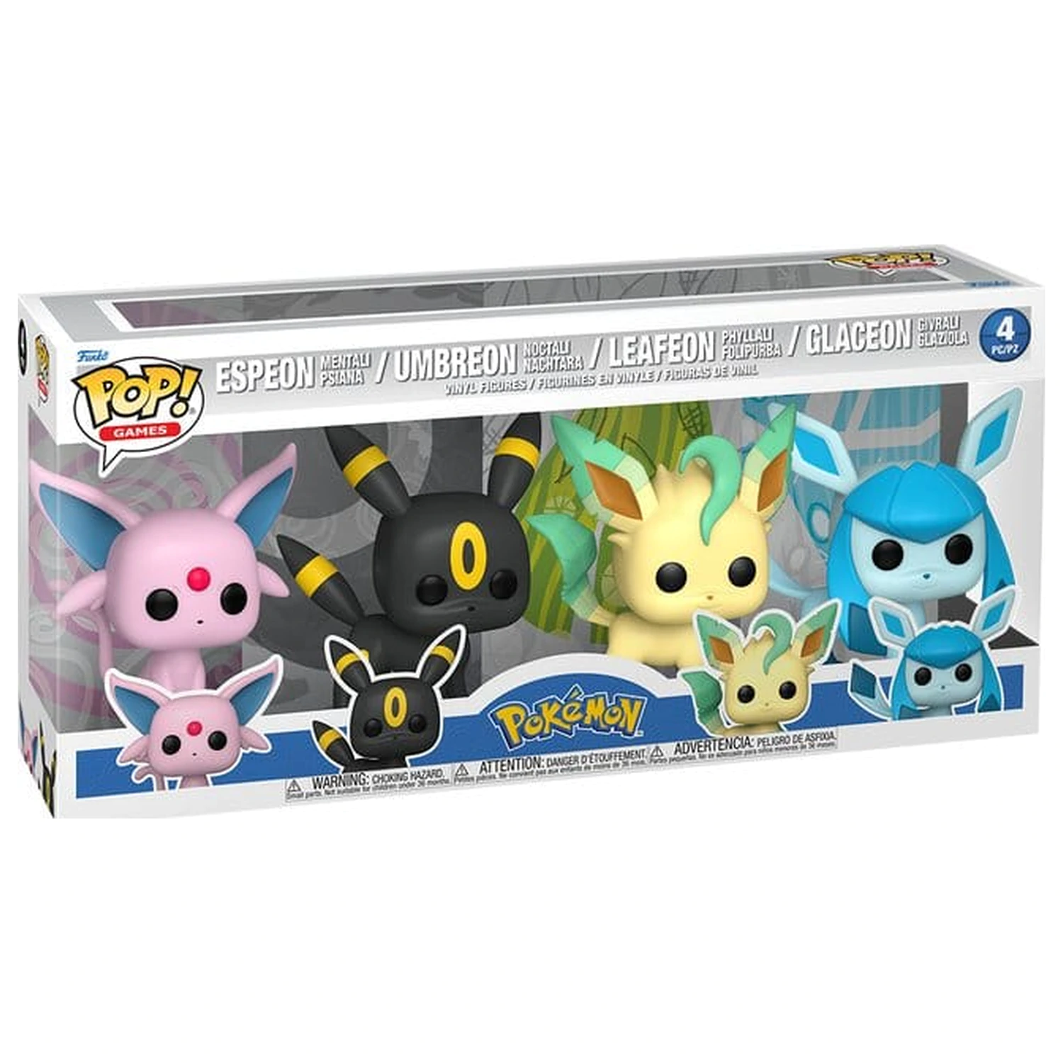 Pokemon Funko POP! Vinyl Figuren 4er-Pack Eeveelutions #2 Bündel 9 cm Produktfoto