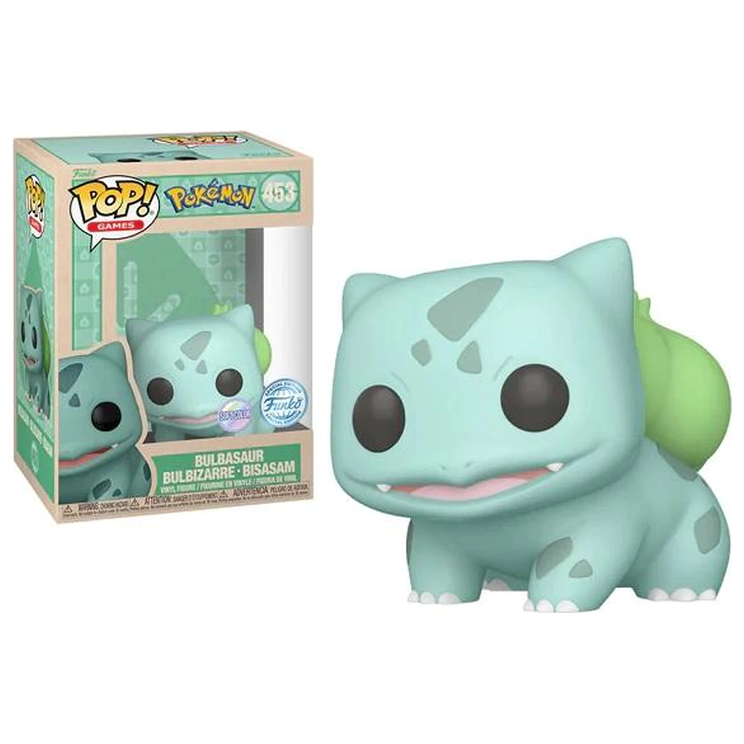 Pokémon Funko Pop! Figur Bulbasaur (Soft Color) Produktfoto
