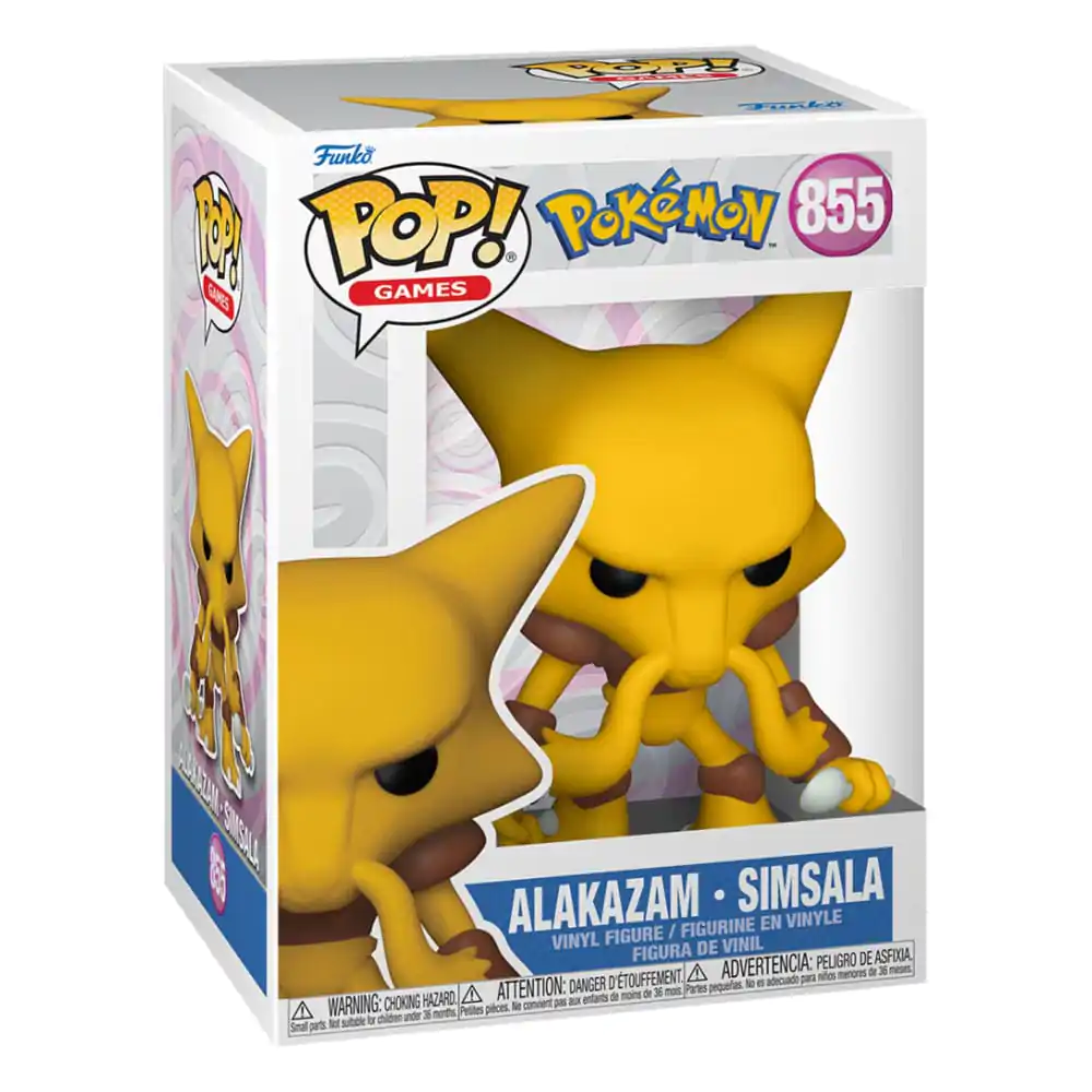 Pokemon POP! Games Vinyl Figur Alakazam (EMEA) 9 cm termékfotó