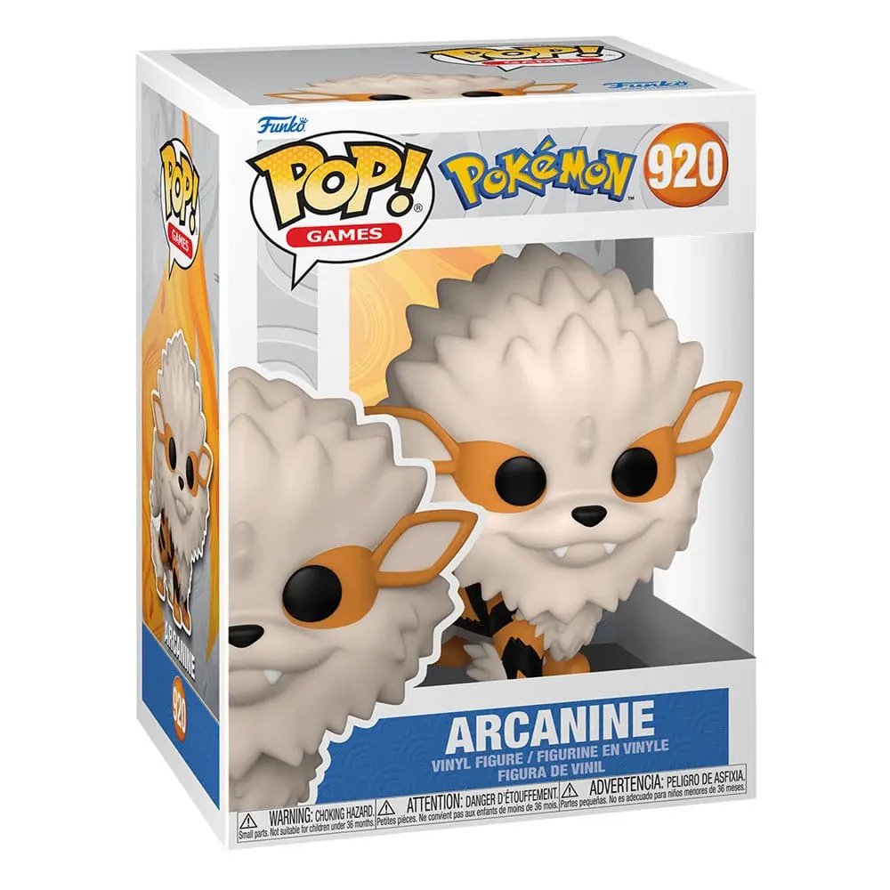 Pokemon POP! Games Vinyl Figur Arcanine (EMEA) 9 cm termékfotó