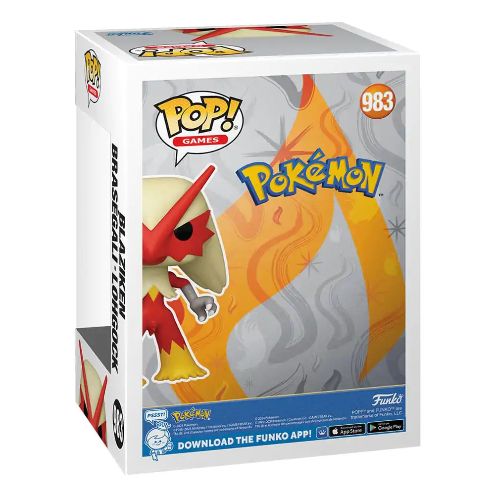 Pokemon Funko POP! Games Vinyl Figur Blaziken(EMEA) 9 cm termékfotó