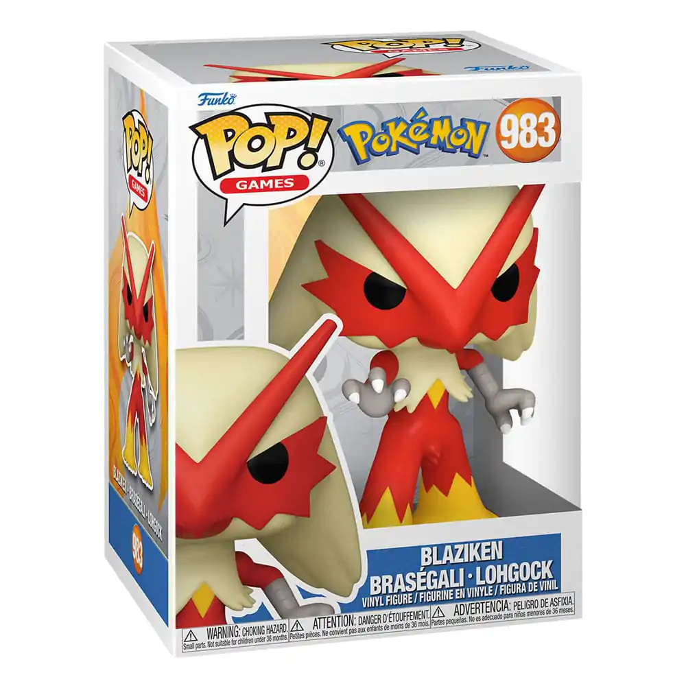 Pokemon Funko POP! Games Vinyl Figur Blaziken(EMEA) 9 cm termékfotó