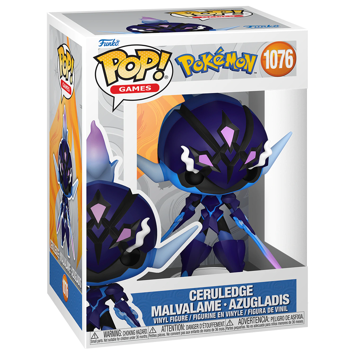 Pokemon Funko POP! Games Vinyl Figur Ceruledge 9 cm Produktfoto