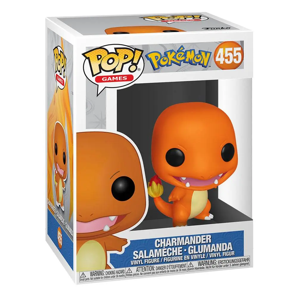 Pokemon POP! Games Vinyl Figur Charmander (EMEA) 9 cm termékfotó