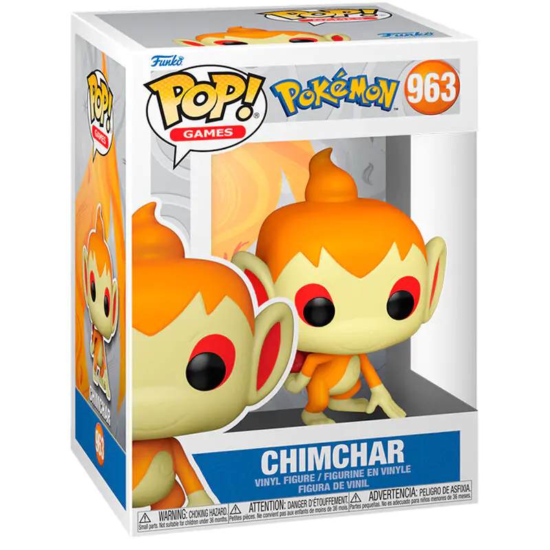 Pokemon Funko POP! Games Vinyl Figur Chimchar (EMEA) 9 cm termékfotó