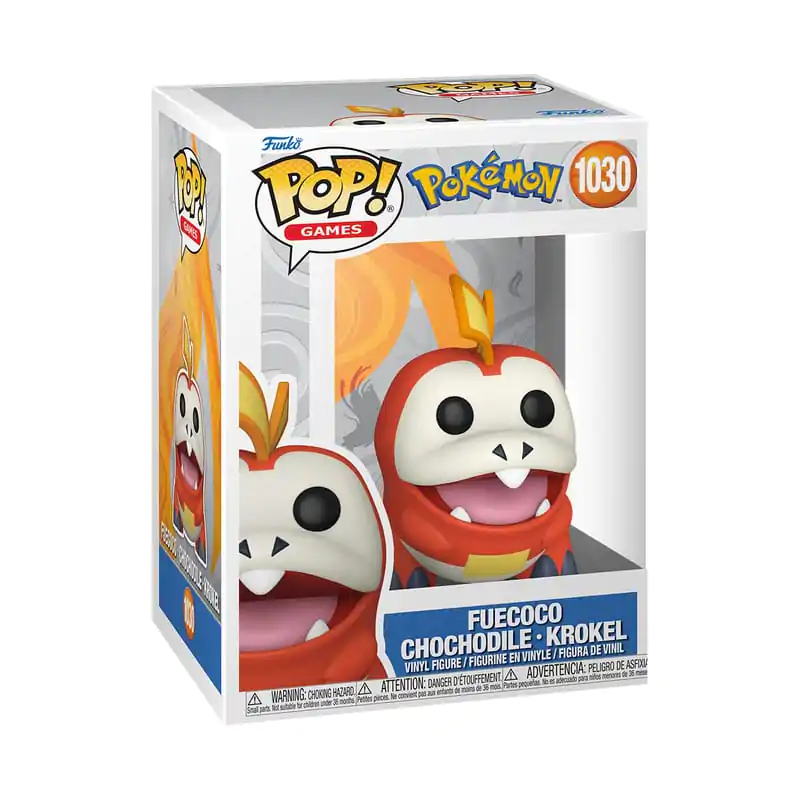 Pokemon Funko POP! Games Vinyl Figur Fuecoco 9 cm Produktfoto