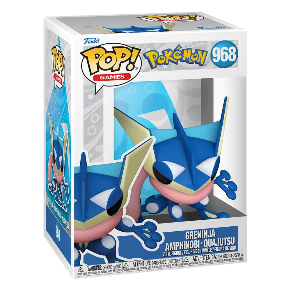 Pokemon Funko POP! Games Vinyl Figur Greninja(EMEA) 9 cm termékfotó