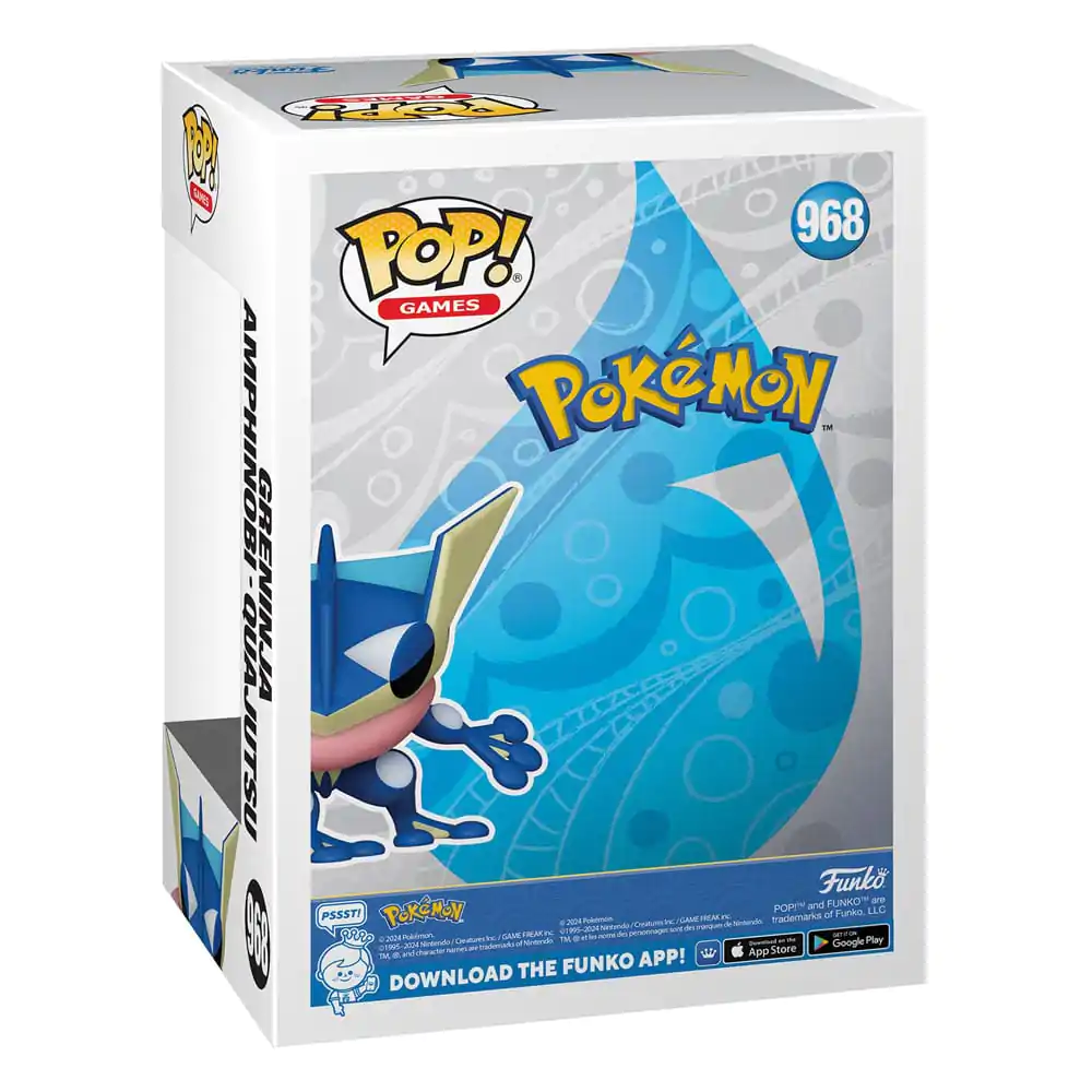 Pokemon Funko POP! Games Vinyl Figur Greninja(EMEA) 9 cm termékfotó